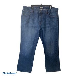 Men Jeans 40/30 Gap Straight Leg Blue Denim
